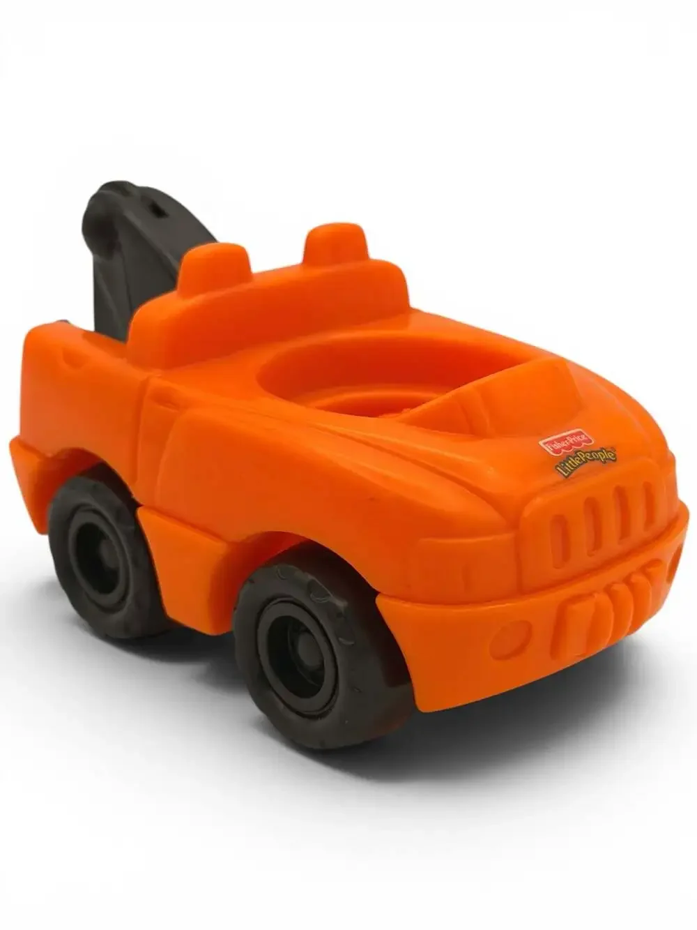 Fisher-Price Little People Orange Tow Truck Vehicle